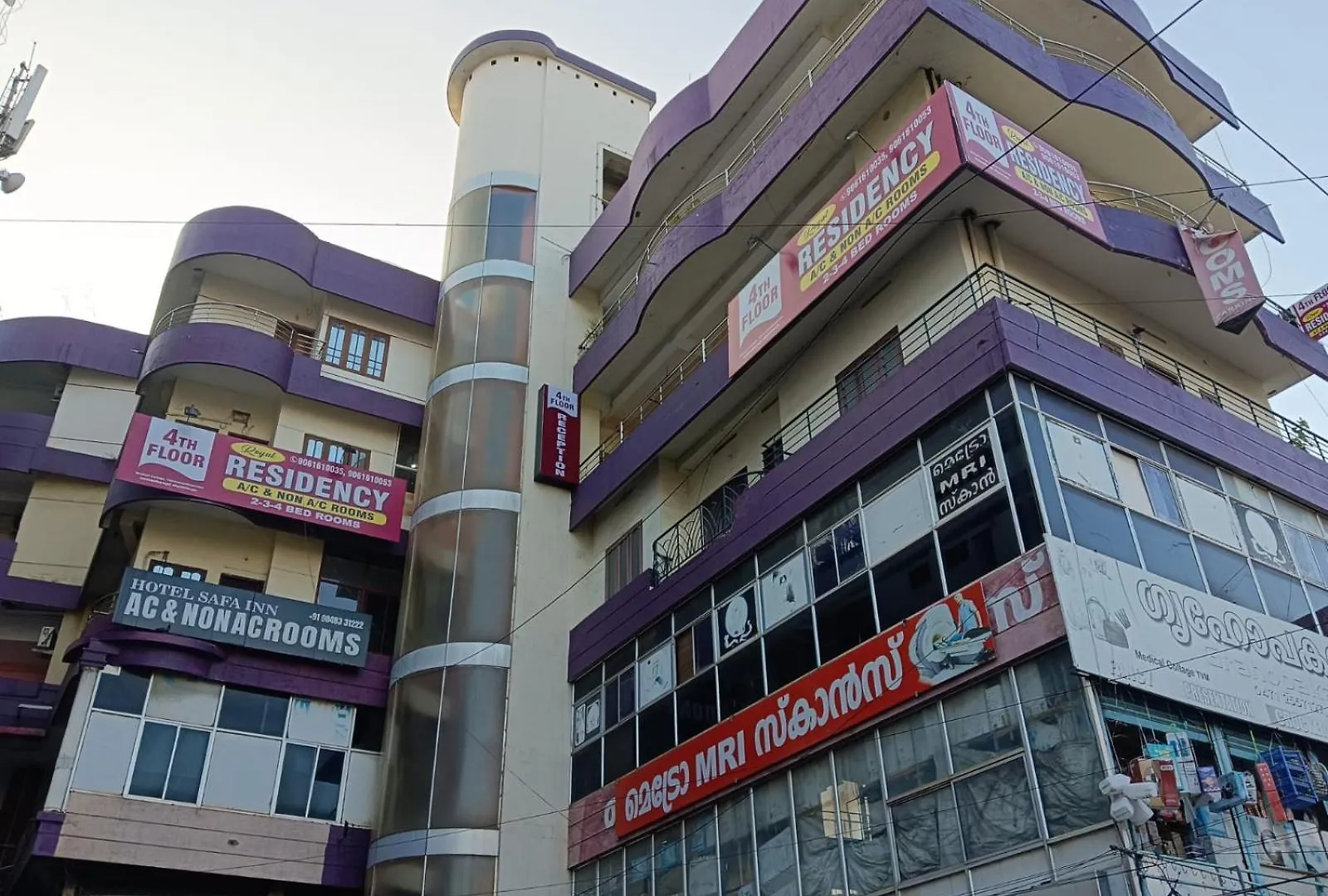 Pansiyon Royal Residency Daire Thiruvananthapuram Hindistan
